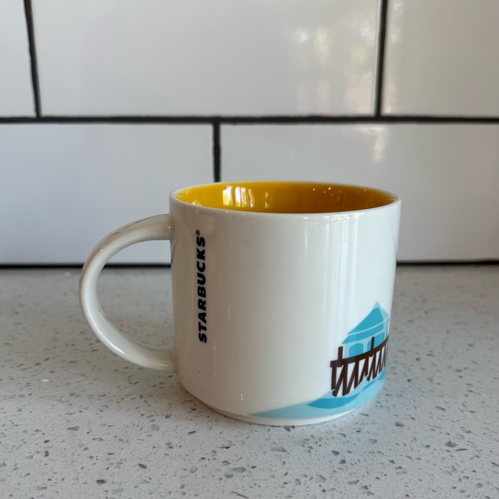 Starbucks You Are Here Orange County CA 14oz Ceramic Coffee Mug EUC - Picture 3 of 5